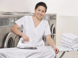 Bộ phận giặt là khách sạn