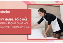 Nhân viên buồng phòng khách sạn