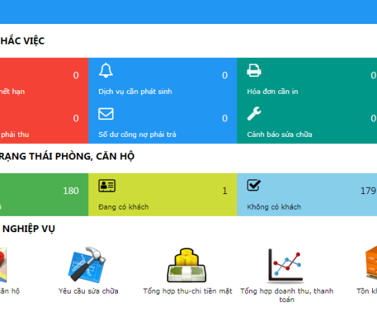 Phần mềm quản lý tòa nhà MEMO