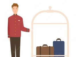 Quy trình dẫn khách lên nhận phòng của nhân viên bellan khách sạn